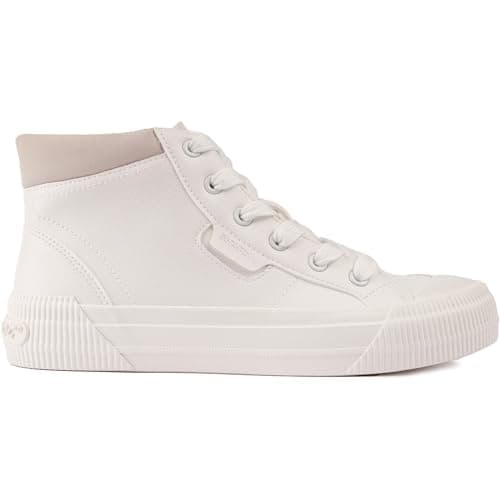 Image of Rocket Dog Womens Cheery Hi Sneaker, White, 7 UK