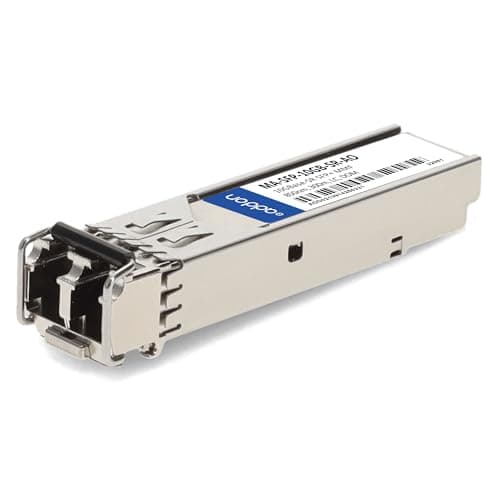 Image of Add-On Computer Peripherals (ACP) MA-SFP-10GB-SR-AO Network Transceiver Module Fiber Optic 10000 Mbit/s SFP+ 850nm - Network Transceiver (Fiber Optic, 10000 Mbit/s, SFP+, SR, LC, 984.3) ft)