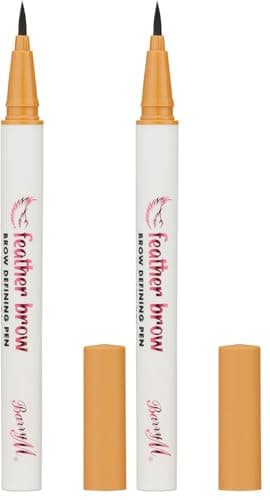 Image of Barry M Cosmetics Feather Brows Natural Eyebrow Pencil, Light (Pack of 2)