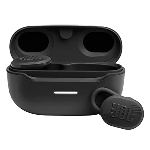 Image of JBL Endurance Race Waterproof True Wireless Active Sport Earphones, with Microphone, 30H Battery Life, Comfortable, Dustproof, Compatible with Android and Apple iOS (Black)