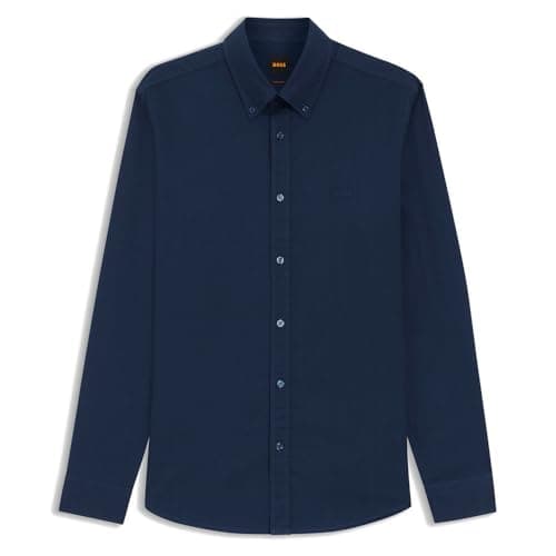 Image of BOSS Men's Shirt, Open Blue 464, L