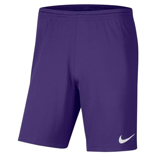 Image of NIKE BV6865-547 Dri-FIT Park 3 Shorts Unisex Court Purple/White Size XS