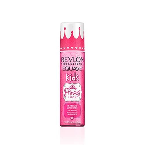 Image of REVLON PROFESSIONAL EQUAVE KIDS Princess Look, Detangling Spray Conditioner, Leave-In for Girls’ Hair, Makes Styling Easier, Adds Shine and Softness, Floral and Fruity Fragrance, 200 ml