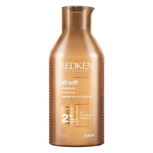 Image of REDKEN Shampoo, For Dry Hair, Argan Oil, Intense Softness and Shine, All Soft, 500ml