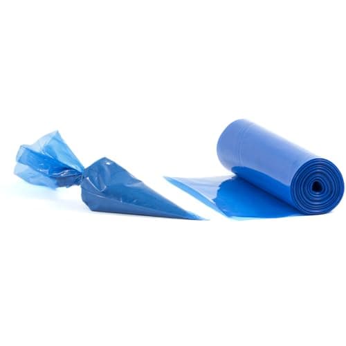 Image of Bakery Direct 20 x Disposable Blue Reyclable Savoy Icing Piping Bags - Suitable for Hot & Cold Food