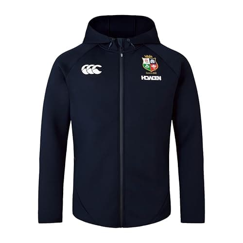 Image of Canterbury Men's British & Irish Lions Hoody | Soft Fabric | Official British & Irish Lions Licensed Product Hoodie, Dark Sapphire, 3XL