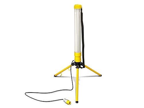 Image of LUCECO Site 110 Volts Climate Open Area LED Work Light, 40 Watts, Yellow
