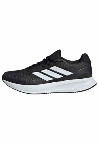 Image of adidas Men's Runfalcon 5 Running Shoes, Core Black/Cloud White/Core Black, 8 UK
