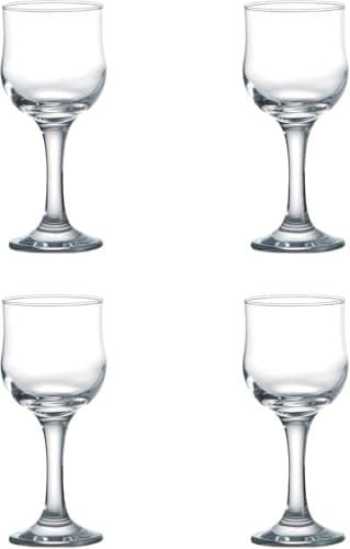 Image of Ravenhead Tulip Set Of 4 Red Wine Glasses 24cl