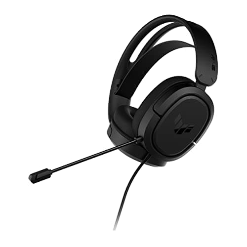 Image of ASUS TUF Gaming H1 Wired Headset | Discord Certified Mic, 7.1 Surround Sound, 40mm Drivers, 3.5mm, Lightweight, for PC, Switch, PS4, PS5, Xbox One, Xbox Series X | S, and Mobile Devices – Black
