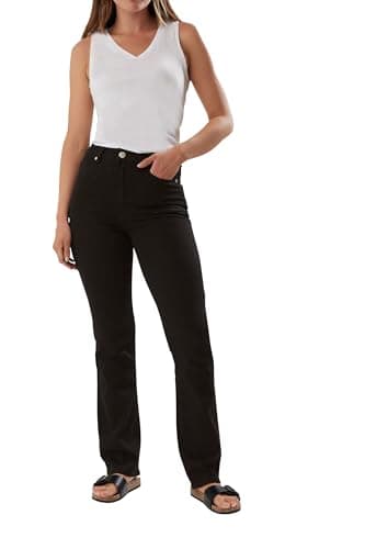 Image of Long Tall Sally - LTS Tall Straight Leg Jeans - Women's Black