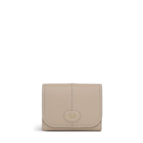 Image of RADLEY London Maldon Mews Women's Leather Medium Flapover Purse, Porcini