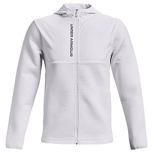 Image of Under Armour Mens Storm Daytona Full Zip Golf Jacket - White - XL