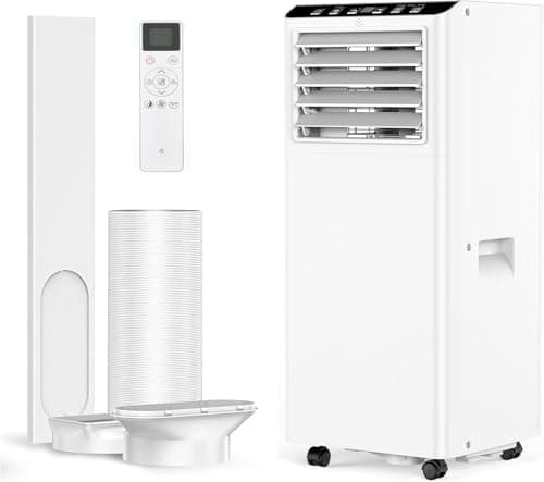 Image of Acekool Portable Air Conditioning Unit 9000 BTU, 5-in-1 Airconditioning Portable Unit with Dehumidifier, Fan, Sleep Mode & 24H Timer, Window Venting Kit Included, Quiet Cooling for Room