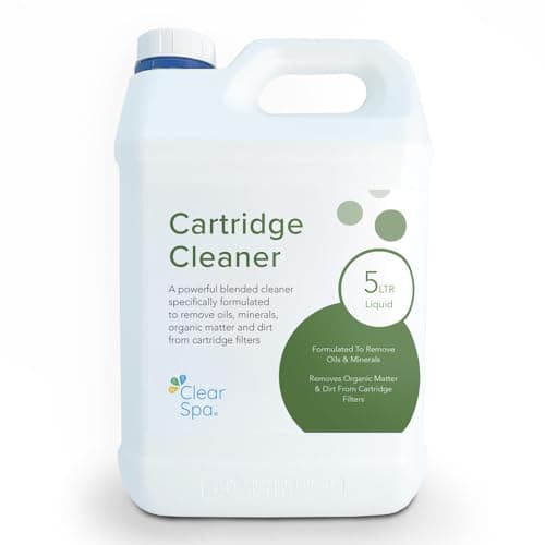 Image of ClearSpa Cartridge Cleaner 5L - Hot Tubs, Swimming Pools and Spas Pleated Filters