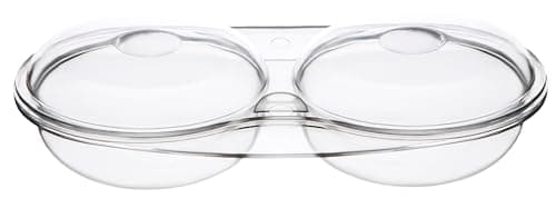 Image of Easy Cook NS606 2 Cup Microwave Egg Poacher