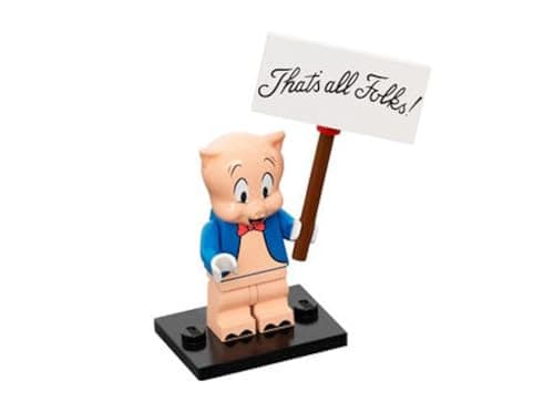 Image of LEGO Looney Tunes Series 1 Porky Pig Minifigure 71030 (Bagged)