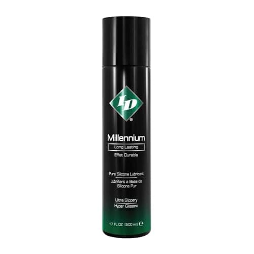 Image of ID Millennium Silicone Anal Lube 500ml - Premium Lubrication for Easy Sex That' a Long Lasting Anal Sex Lube for Enhanced Pleasure and A Waterproof Sex Lubricant Gel for Privacy Shower and Water Play