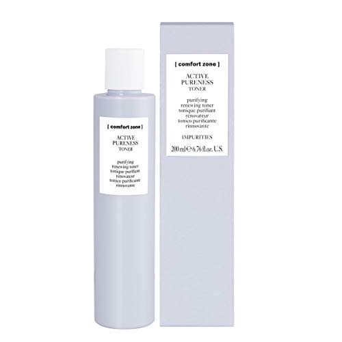 Image of Comfort Zone Active Pureness Toner - 200ml Bottle - Exfoliating, Purifying - Body Cream - Minimises Pores - Cleanses Skin - Natural Ingredients - Suitable for Vegans - Alcohol Free