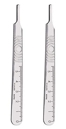 Image of Swann Morton No. 3G S/S Surgical Scalpel Handle x2