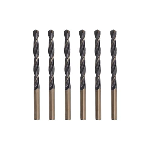 Image of Misuyue 6pcs Metal Drill Bits, 2mm HSS Drill Bit Sets, Carbide Twist Drill Bit for Metal Stainless Steel Aluminum Alloy, Wood Drill Bits