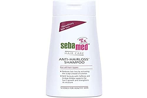 Image of Sebamed Anti Hairloss Shampoo | 200ml | Reduces hairloss | Supports hair regrowth