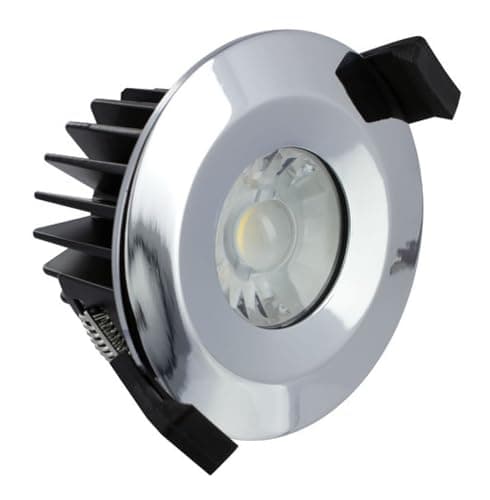 Image of Integral ILDLFR70B009 Fire Rated Downlight 4000K Cool White Dimmable Polished Ch