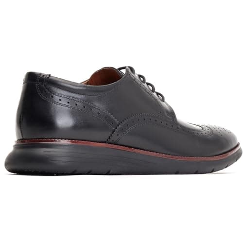 Image of Base Flight Mens Smart Shoes Black 11 UK