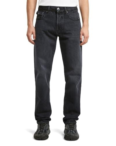 Image of G-STAR Men's Morry FWD Regular Tapered Jeans, BLACK (worn in dark moon D26141-D291-H785), 32W / 32L