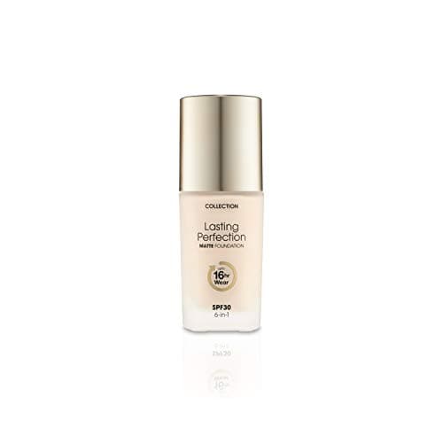 Image of Collection Cosmetics Lasting Perfection Matte Foundation, Full Coverage, 27ml, Ivory