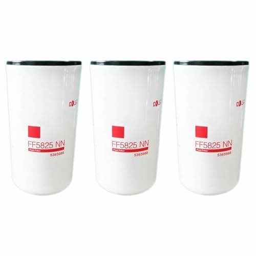 Image of SHAOMABA Parts Compatible With/Replacement For (3) FF5825NN Fuel Filters 5599456 For C ISX11.9 / ISX15.0 / QSX11.9 / X15