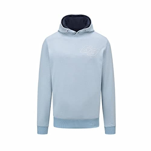 Image of Fuel For Fans Mercedes AMG Petronas, George Russell, hoodie, Silverstone 2022, Special Edition, pale blue, adult size, official merchandise (Large)