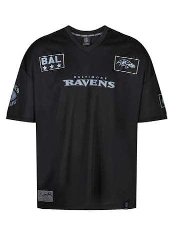 Image of Recovered NFL Team Salute Black Military Oversized Mesh Limited Jersey, Baltimore Ravens, L
