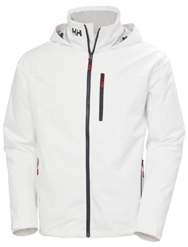 Image of Helly Hansen Men's Crew Hooded Midlayer Jacket 2, White, L