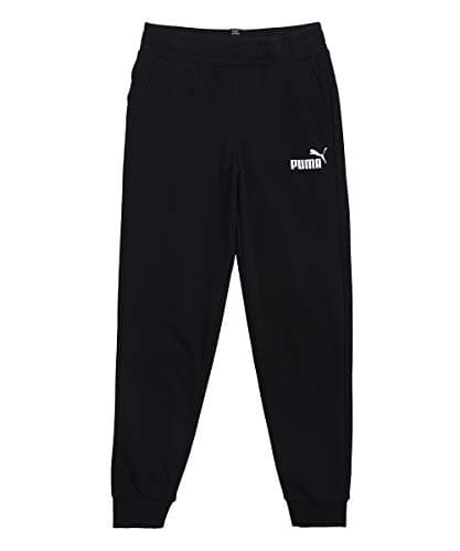 Image of PUMA Boy's Ess Logo Pants Cl Tracksuit bottoms, Puma Black, 152 UK