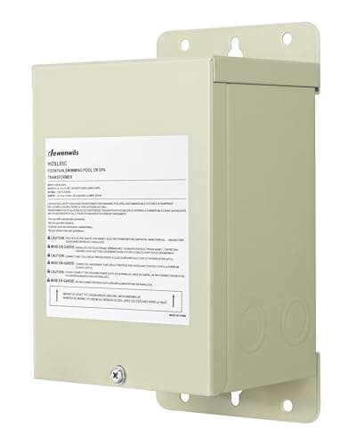 Image of DEWENWILS 300W Low Voltage Pool Light Transformer, 120V AC to 12V/13V/14V AC, Multi-tap Safety Transformer for Pool Lighting, Spa, Underwater Fountain Lights, Outdoor Landscape Lights