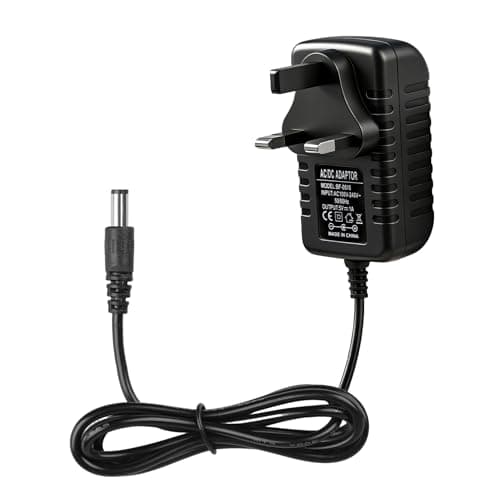 Image of 5V 1A Power Supply Adapter, AC 100-240V to DC 5V Charger with 5.5mm x 2.5mm Plug, Universal DC 5V Power Adapter for LED Strip, CCTV Camera, Router, Small Electronics, 1m Cable