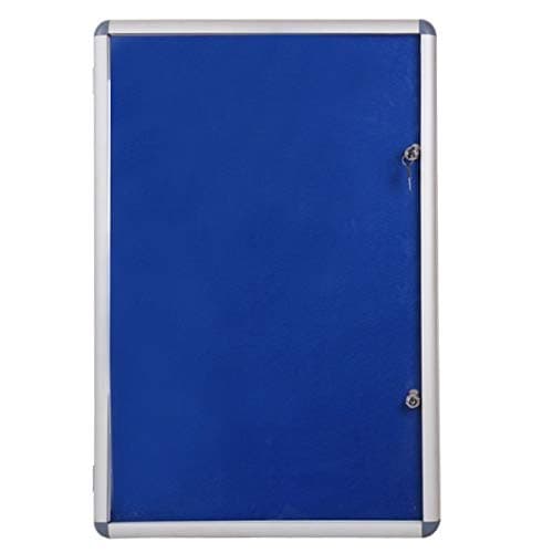 Image of Viz-Pro Indoor Tamperproof Lockable Noticeboard 1200X900mm
