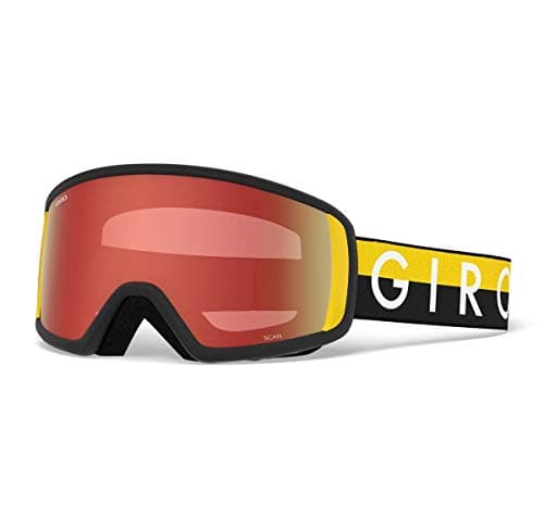 Image of Giro Girrj Scan Snow Goggles - Black/Yellow Throwback As, Medium F