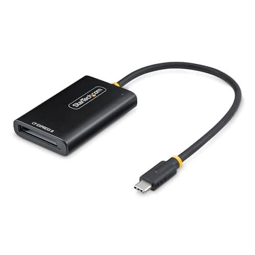 Image of StarTech.com USB-C CFexpress Type B Card Reader, Portable USB 10Gbps Memory Card Reader, USB Type-C to CF Express 2.0 Adapter