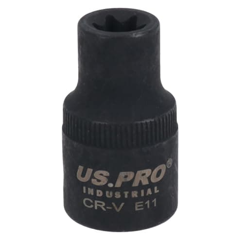 Image of E11 Female Impacted Impact Torx Star E Socket 1/2in Drive Shallow