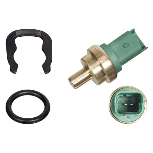 Image of febi bilstein 36038 Coolant Temperature Sensor with seal and retaining spring, pack of one