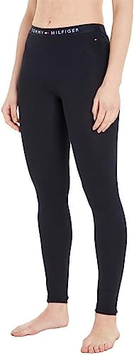 Image of Tommy Hilfiger Women’s Sport Leggings, Blue (Desert Sky), L