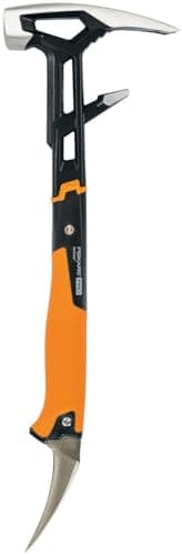 Image of Fiskars Demolition Tool IsoCore M for a Variety of Demolition Jobs, Length: 46.2 cm, Weight: 1.38 kg, Black/Orange, 1027220