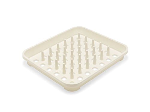 Image of Addis Dish Drying Rack In Linen, 38 x 33.5 x 5 cm