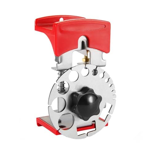 Image of VOANZO Handheld Quick Wire Stripper – Stainless Steel Cable Stripping Tool, 14 Holes for Various Wire Sizes, Efficient Press Stripping for Copper, Aluminum, and Hard-Skinned Wires, Compact 11x7x6 cm