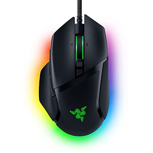 Image of Razer Basilisk V3 - Wired Customisable Gaming Mouse (10+1 Programmable Buttons, HyperScroll Tilt Wheel, 11 Chroma RGB Lighting Zones, Optical Mouse Switches, Focus+ 26K DPI Optical Sensor) Black