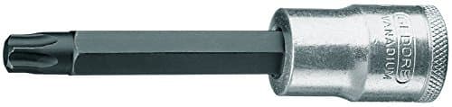 Image of Gedore ITX19LT45-100 1/2 T 45 x 100 mm Screwdriver Bit Socket - Silver