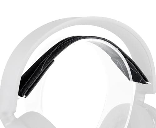 Image of SOULWIT Flexible Fabric Replacement Headband for SteelSeries Arctis 3/Arctis 5 Gaming Headset, Headphones Replacement Band, Headstrap Head Cushion Pad Repair Part - Grey Line