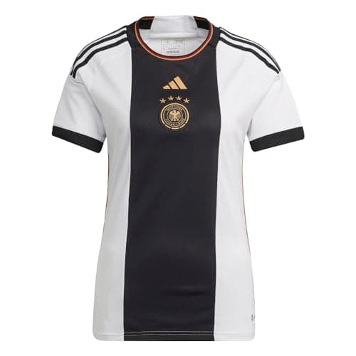 Image of adidas Women's Soccer Germany 2022 Home Jersey, White / Black, Medium